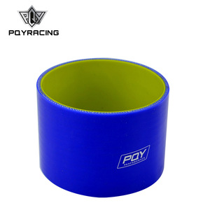 ปลอกซิลิโคน PQY Racing เส้นผ่านศูนย์กลาง 102 มม. สีน้ำเงินเหลือง สำหรับอัพเกรดอินเตอร์คูลเลอร์ - Product Image 1