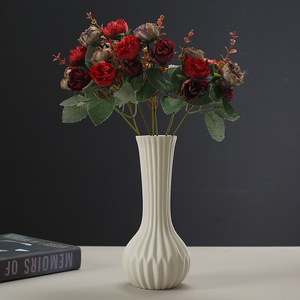 Vaso da Terra di Design Art Deco di Alta Gamma, Ecologico e Leggero in Ceramica, Decorazione per la Casa con Motivi Floreali Personalizzabili - Product Image 4