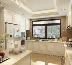 Armoire en bois massif blanc de luxe avec panneaux en contreplaqué, design moderne, imperméable, écologique, multifonctionnelle, installation facile - Product Image 4