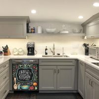 Meilleure vente couvercle magnétique pour lave-vaisselle porte d'entrée couvercle décoratif pour réfrigérateur feuille magnétique autocollant pour machine à laver panneau de réfrigérateur