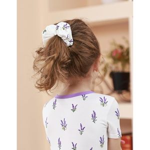Coleteros para el Cabello BambooBud para Niñas, 3 Piezas de Rayón con Estampado Floral, Accesorios para Niñas Pequeñas - Product Image 4