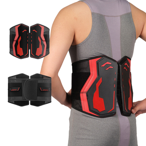 Ceinture de soutien lombaire à double poulie pour hommes et femmes, soulagement des douleurs du bas du dos, décompression, polyester et nylon - Product Image 1