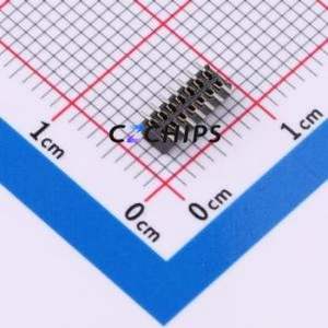 CLM-107-02-L-D Pin Socket SMD,P=1mm Connector ( Pitch: 1mm )( Row Spacing: 1mm )( Mounting Type: Vertical Mount ) - Product Image 2