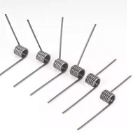 Ressorts de torsion hélicoïdaux rotatifs métalliques de type V 60 °, 90 °, 120 °, 180 °