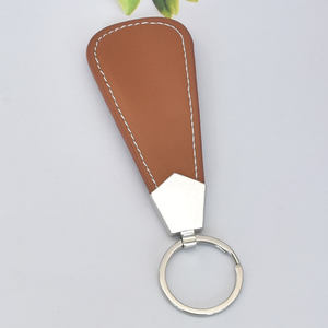 Llavero de Coche Sublimable al por Mayor con Logotipo, Porta Llaves, Llavero de Cuero Genuino de Lujo - Product Image 2