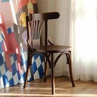 Nouvelle chaise de salon inclinable en bois massif moderne avec dossier