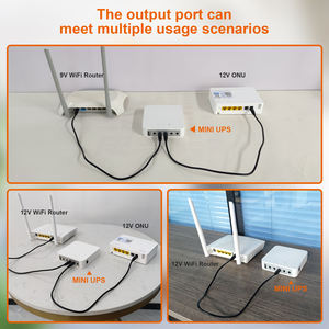 WGP Factory Wholesale <b>Mini</b> Ups Multi Output USB 5v Dc5v/9v/12v/19v Battery Backup Solar Charging <b>Mini</b> Ups for <b>Wifi</b> <b>Router</b> - Product Image 4
