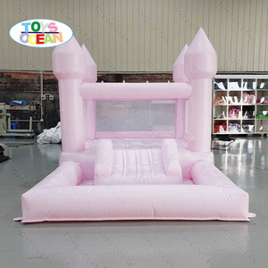 Aufblasbare Bounce House Jumping Castle Geburtstags feier im Freien Aufblasbare Burg Spielzeug CE Sicherheits zertifizierung Faltbar Tragbar - Product Image 1