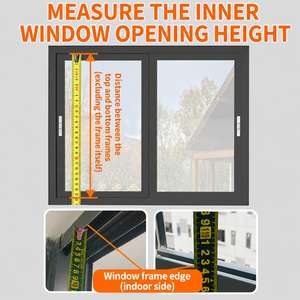 Ventilateur de fenêtre électrique extensible sans perçage à roulement à billes, OEM, à faible consommation d'énergie, détachable et facile à entretenir - Product Image 5