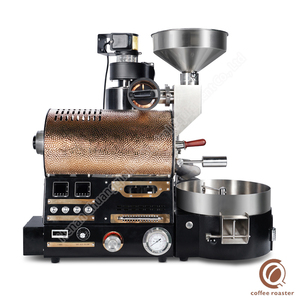 Tostador de café con tostador de granos de café a gas con tostador de café profesional de acero inoxidable - Product Image 5