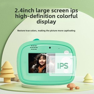 Appareil <span class=keywords><strong>photo</strong></span> instantané pour enfants, imprime des photos instantanément, capacité de selfie, <span class=keywords><strong>impression</strong></span> thermique, appareil <span class=keywords><strong>photo</strong></span> portable haute définition, jouet, 2,4 pouces - Product Image 2