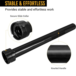 13 Piece Master Inner Tie Rod Tool <strong>Set</strong> with 12 Crowfoot Adapters &amp; 1/2 Inch Drive <strong>Tube</strong> - Product Image 4