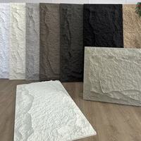 Panel de Pared de Piedra PU de Alta Calidad con Textura Realista, Ecológico, Duradero, Antidecoloración, Panel de Pared 3D para Decoración de Hogar, Cafetería, Tienda