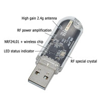 Module de transmission de données sans fil 2,4 GHz NRF24L01, version améliorée TTL NRF24L01 USB NRF24L01+ 2,4G