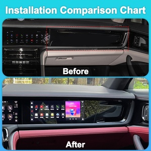 NaviHua 10.9 Inch Android Car Copilot Entertainment Screen for Porsche Panamera 971 2024 Passenger Head Unit Monitor New Upgrade - Product Image 4