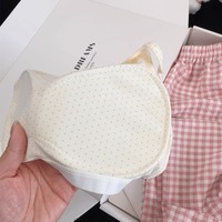 Pyjamas en nylon pour femmes avec bretelles spaghetti, taille ample, étiquettes de vente en gros personnalisées, jolies chemises de nuit pour femmes, couleur unie.