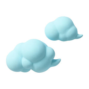 Creazione culturale di pietra magnetica tridimensionale nuvola di vento cinese simpatico piccolo adesivo del frigorifero - Product Image 1