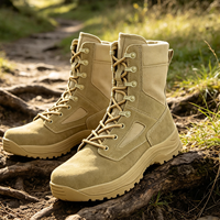 Vente chaude, bottes tactiques respirantes pour hommes, personnalisées OEM ODM, résistantes à l'usure, absorbant les chocs, bottes de chasse tactiques