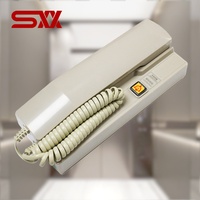 Station maîtresse d'interphone sans fil Deling NBT12(1-1)A pour ascenseur, téléphone de communication 2/4 fils pour pièces de rechange d'ascenseur