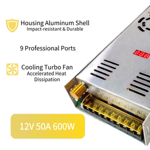 Tension réglable 12V 24V 36V 48V 60V Alimentation DC réglable avec affichage numérique - Product Image 4