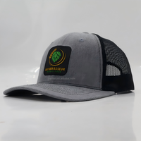 Casquettes de camionneur Richardson de haute qualité avec patch brodé tissé, casquette de camionneur en maille, casquette personnalisée, casquettes de camionneur Richardson 112