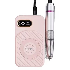 Ponceuse à ongles électrique sans fil portable, lime électrique en carbure pour manucure, outil de retrait de gel acrylique pour salon - Product Image 2