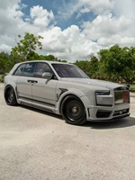 Kit carrosserie en fibre de carbone pour Rolls-Royce Cullinan 1016 : pare-chocs avant et arrière, jupes latérales, spoiler de capot, kit large pour Cullinan 1016