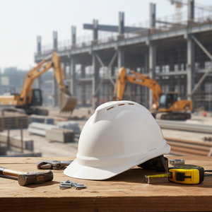 <span class=keywords><strong>Casco</strong></span> <span class=keywords><strong>de</strong></span> Seguridad MSA <span class=keywords><strong>V</strong></span> GUARD con Certificación CE, Fabricado en HDPE/ABS para Ingeniería y Construcción - Product Image 3