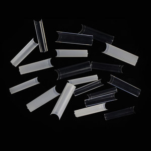 Nail Nguồn Cung Cấp Báo Chí Trên Móng Tay Abs 5.5Cm Côn Nửa Bìa Pháp Vuông Móng Tay Lời Khuyên Không Có C Đường Cong Cho 3XL Ứng Dụng Trên Ngón Tay - Product Image 5