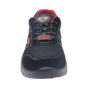 Chaussures <span class=keywords><strong>de</strong></span> randonnée respirantes à lacets pour hommes avec semelle souple, sabots <span class=keywords><strong>de</strong></span> sécurité confortables pour l'extérieur, antidérapants pour usage en usine - Product Image 5