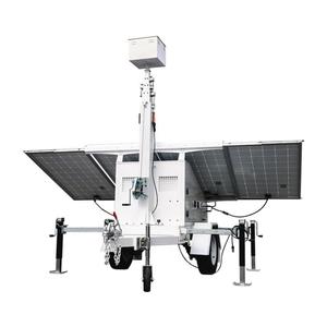 Remolque Móvil con Cámara CCTV y Energía Solar - Product Image 4