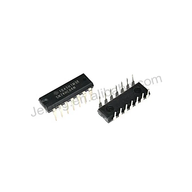 Jeking sn74hc04 logic IC 6 PDIP-14 mạch 6 đầu ra 20 NS-40 C đến + 85 C sn74hc04n