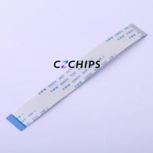 JS05B-24P-100-3-4 FFC Cable (Flexible Flat Cable) P=0.5mm Connector 24P 0.5mm 0.3mm Reverse - Product Image 1