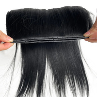Extensions de cheveux naturels Remy double drawn XO Hole Weft pour femmes, prix de gros populaire