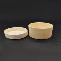 Boîte alimentaire en bois biodégradable, boîte à pâtisserie jetable en bois, emballage écologique pour gâteaux, boîte cadeau pour boulangerie