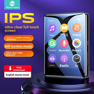 2.4-Inch Full Touchscreen <strong>Portable</strong> MP4 <strong>Player</strong> English-Chinese Dictionary E-Book Reader Supports Lossless Music Videos New Design - Product Image 2