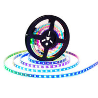 Bande lumineuse LED 12V RGBIC 60LEDs Adressable Rainbow Dream Color
