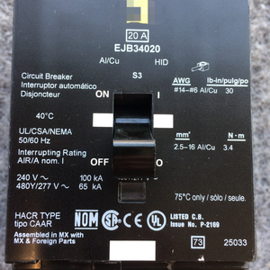 SPS-Programmiersteuerung EJB34020 Mini 20A <span class=keywords><strong>3</strong></span>-polig 480Y277VAC - Product Image 2