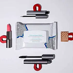 Lingettes démaquillantes pour le visage - Lingettes démaquillantes douces pour le visage avec <span class=keywords><strong>eau</strong></span> <span class=keywords><strong>micellaire</strong></span> - Product Image 4