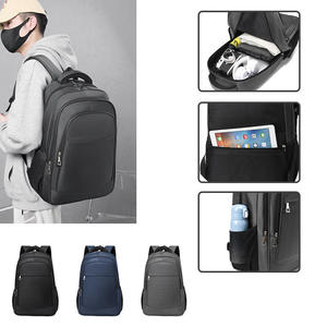 Mochila Personalizada con Logotipo, para Viajes, Resistente al Agua, con Cierre, Elegante, Negra, para Estudiantes, para Portátil - Product Image 2