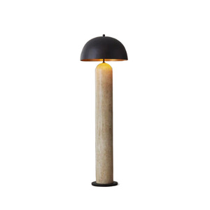 Lampadaire avec base en marbre, source de lumière LED, luminaire pour la maison - Product Image 3