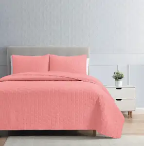 Hiện đại chất lượng tốt chần Quilt coverlet mềm mại thân thiện với da Khăn trải giường nữ hoàng bedspread coverlet tím cho nhà