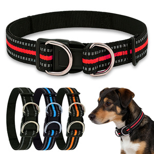 <span class=keywords><strong>Collar</strong></span> Reflectante Ajustable para Mascotas, Collares de Nailon para Perros, Accesorios para Perros Pequeños, Medianos y Grandes - Product Image 1