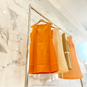 Giá nhà máy bán buôn thiết kế đơn giản bằng thép không gỉ vải hiển thị đứng bán lẻ Rack hiển thị cho các cửa hàng - Product Image 3