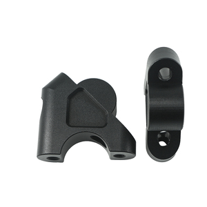Mecanizado CNC negro R <span class=keywords><strong>1200</strong></span> <span class=keywords><strong>GS</strong></span> R1200 <span class=keywords><strong>GS</strong></span> Adaptador de abrazadera de barra de elevadores de manillar con pernos para BMW ADV 2014-2017 R1200GS LC - Product Image 2