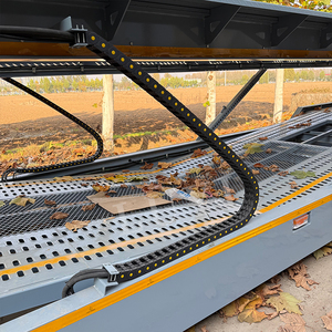 LUYI Semi-remorque porte-voitures à 3 essieux, transport lourd, conteneur de 20 pieds, 40 pieds, véhicule de transport, transport de voitures - Product Image 6