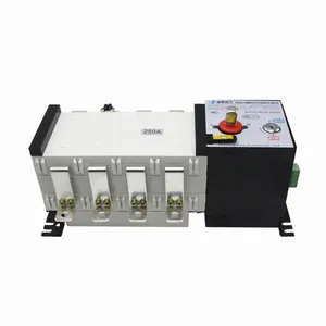 400V 이중 힘 자동적인 이동 스위치 250A 4P PC 고립된 유형 200 amp 자동적인 이동 스위치