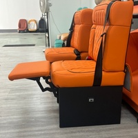 Les fourgonnettes de luxe utilisent des kits intérieurs de sièges de voiture VIP personnalisés avec des cloisons équipées de petites cloisons de sièges compactes pour Mercedes-Benz