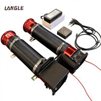 Kit de simulation de vent pour Sim Racing avec module de contrôle, conduit d'air rétractable et dispositif de retour de force aérodynamique