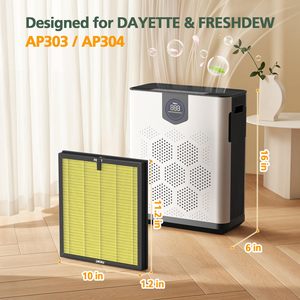 Bộ lọc thay thế ap304 cho dayette/freshdew ap303 Máy lọc không khí ap304 tốt nhất Mua Tấm lọc <span class=keywords><strong>HEPA</strong></span> <span class=keywords><strong>havc</strong></span> H14 Bộ lọc <span class=keywords><strong>HEPA</strong></span> - Product Image 3
